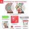 3D Diamond Art Wooden Perpetual Calendar Kits for Adults Easter Gifts Painting Accessories Gem Tools Crystral dots Paint for Home Desktop Stand (Butterfly&Mandala 2)